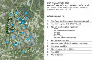mặt bằng dự án Mặt bằng tổng quan Vinhomes Green City Hậu Nghĩa, Long An