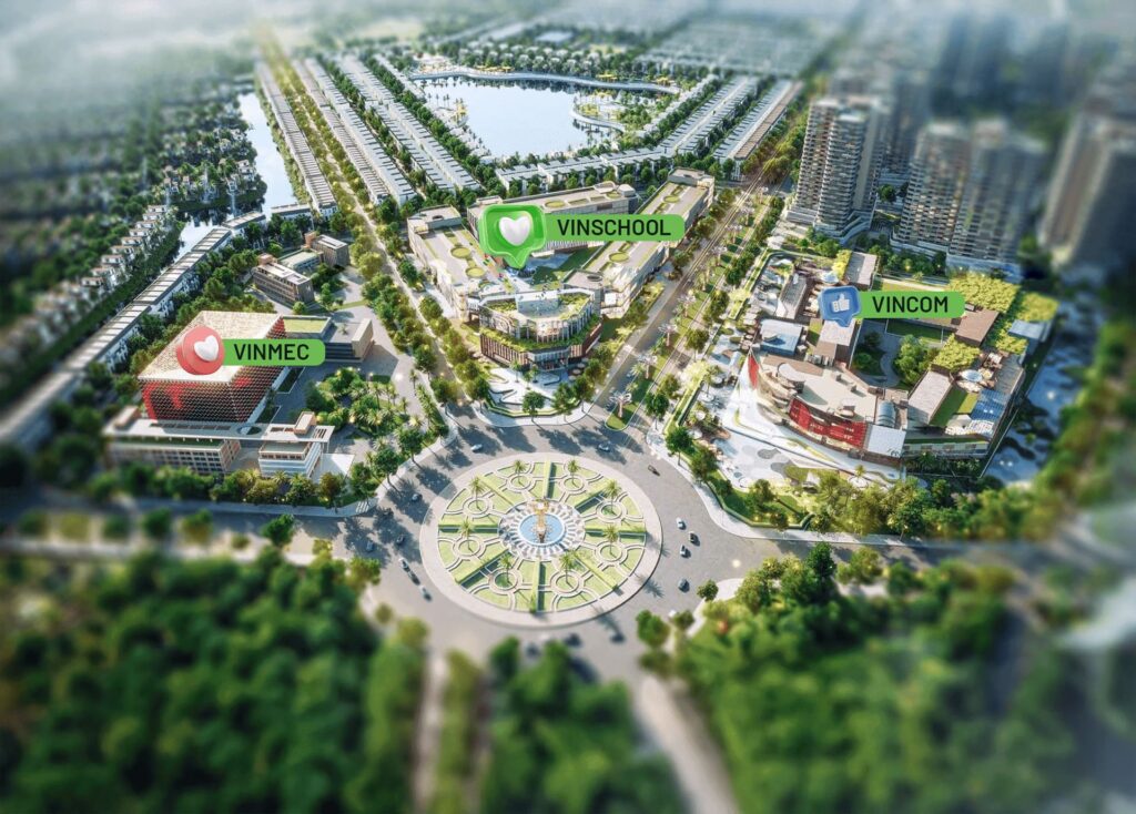 Tiện ích vượt trội tại dự án VInhomes Green City