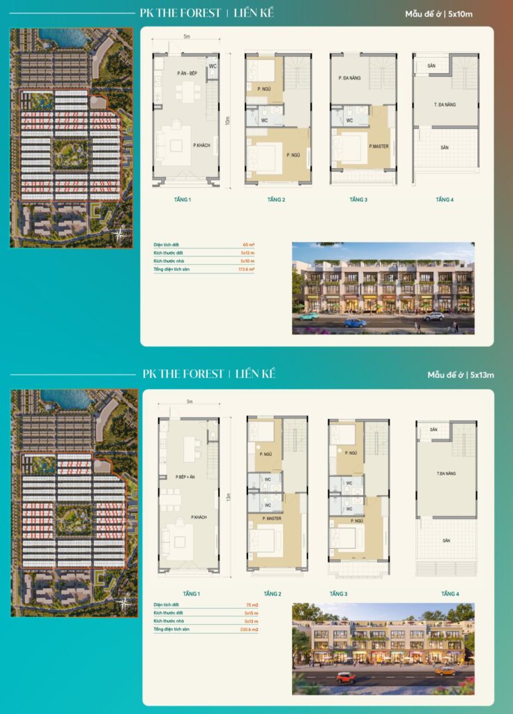 layout The Forest Vinhomes Green City