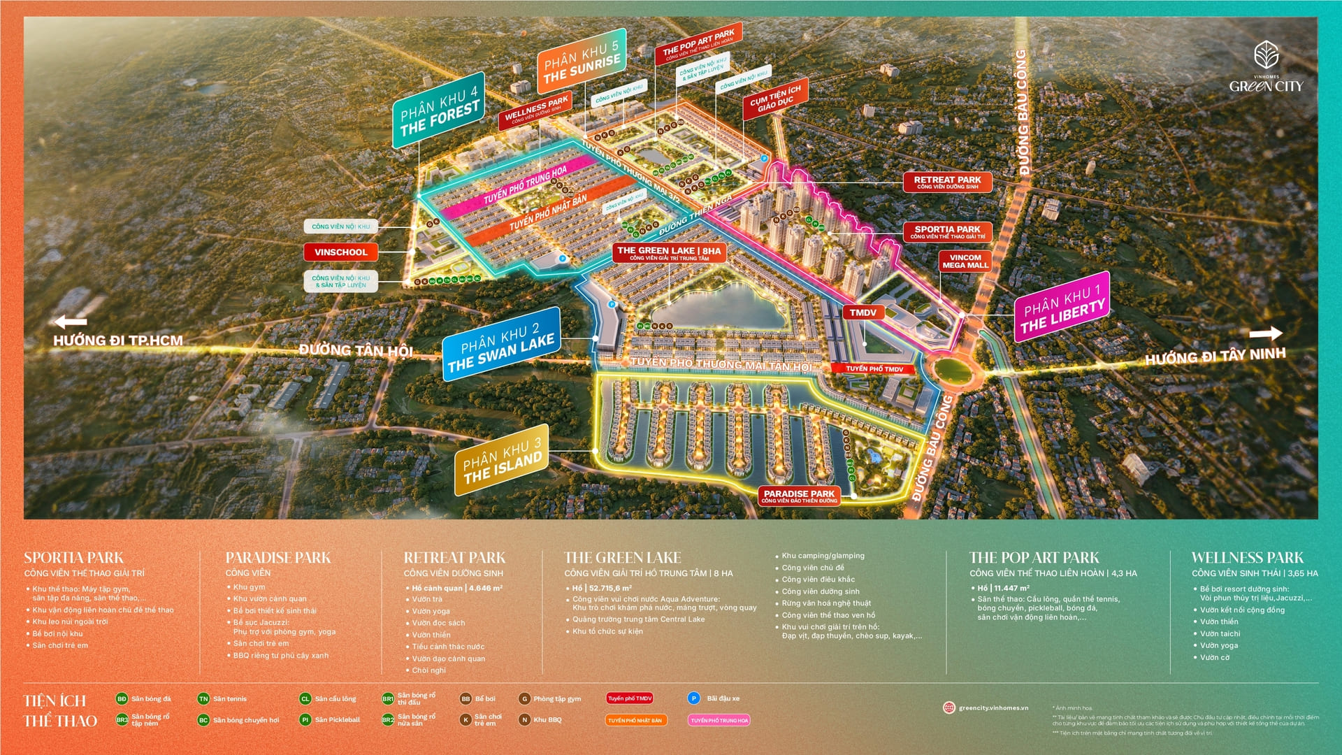 tiện ích Vinhomes Green City
