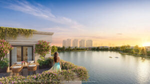 phối cảnh biệt thự Vinhomes Green City