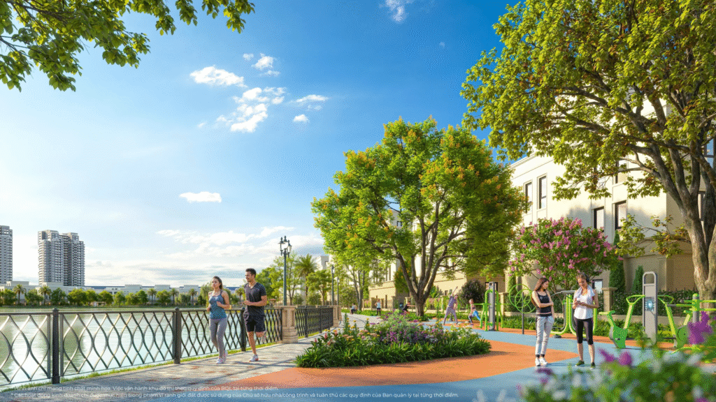 phối cảnh Vinhomes Green City Hậu Nghĩa