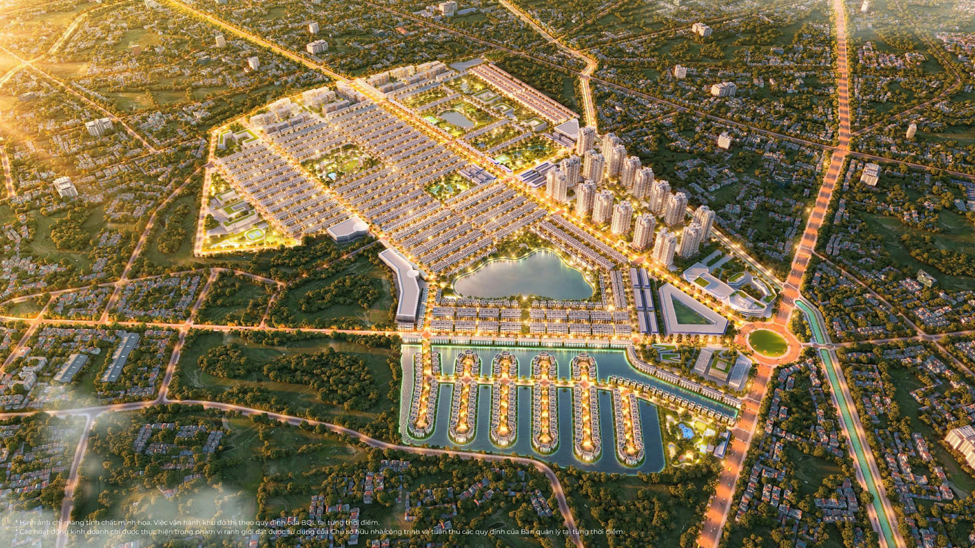 phối cảnh dự án Vinhomes Green City Hậu Nghĩa
