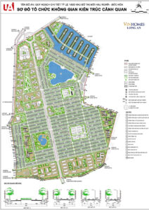 hình ảnh Quy hoạch chi tiết 1/500 của Vinhomes Green City Hậu Nghĩa, Long An