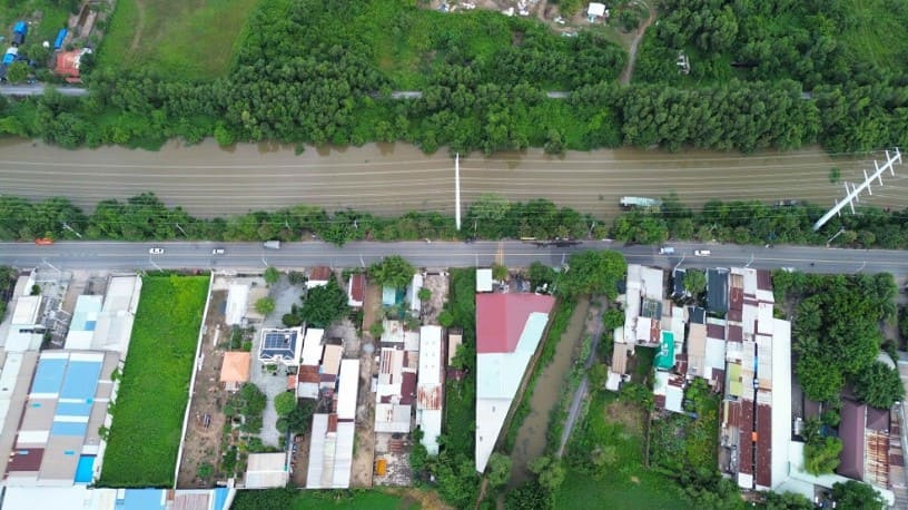 công trường Vinhomes Hóc Môn