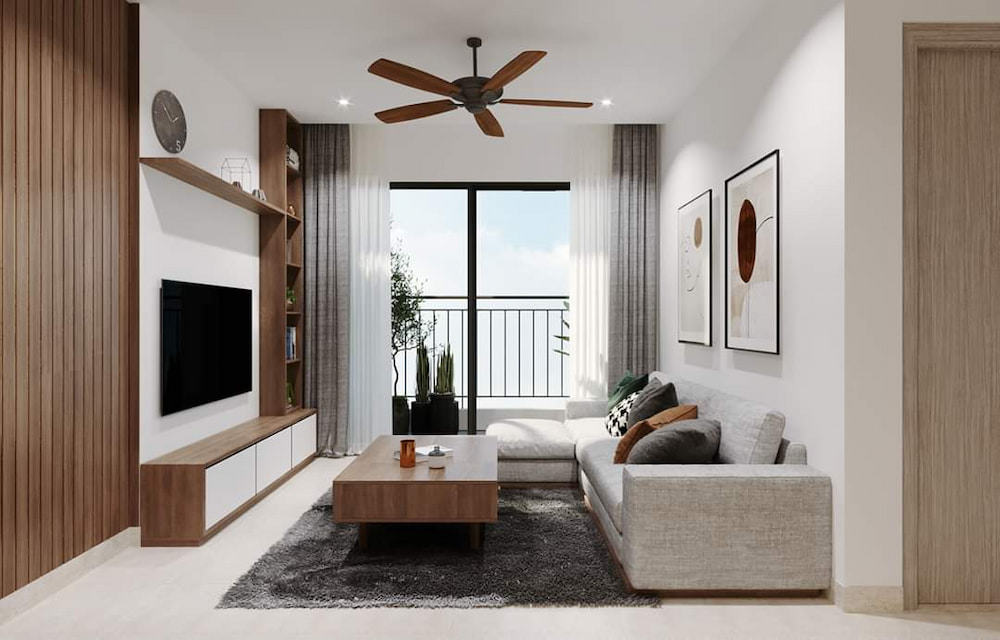 layout căn hộ Vinhomes Hóc Môn