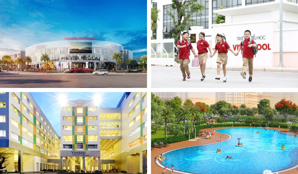 hệ tiện ích vinhomes hóc môn