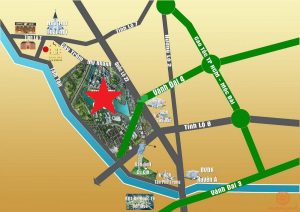 Vị trí Vinhomes Hóc Môn