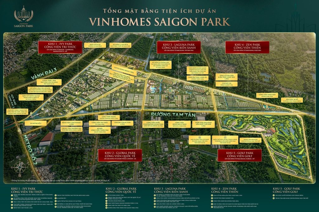 dự án vinhomes saigon park hóc môn